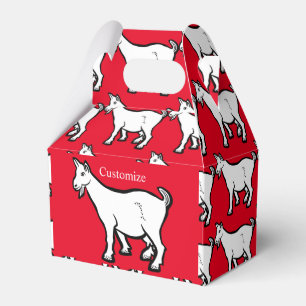 Caja Para Regalos Goat Animal Thunder_Cove