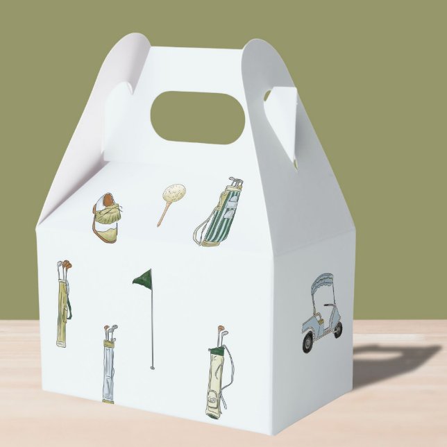 Caja Para Regalos Golf (Subido por el creador)