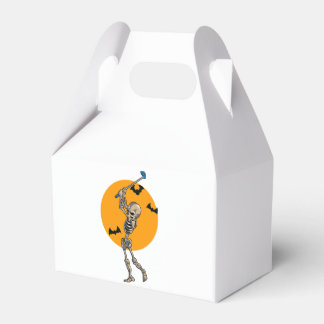 Caja Para Regalos Golf Skeleton Halloween Halloween Halloween Golf H