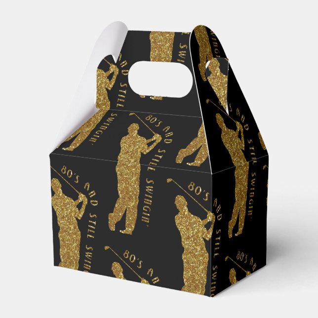 Caja Para Regalos Golfistas De 80 A 89 (Front Side)