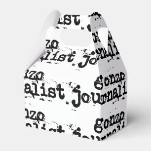Caja Para Regalos Gonzo Journalist