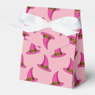 Caja Para Regalos Gorra de bruja rosa