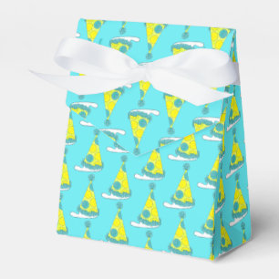Caja Para Regalos Gorra del Fiesta Polka Dot Feliz Cumpleaños