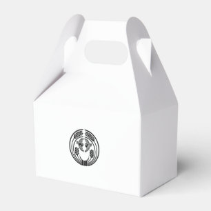 Caja Para Regalos Gorriones en plantas de arroz abrazando