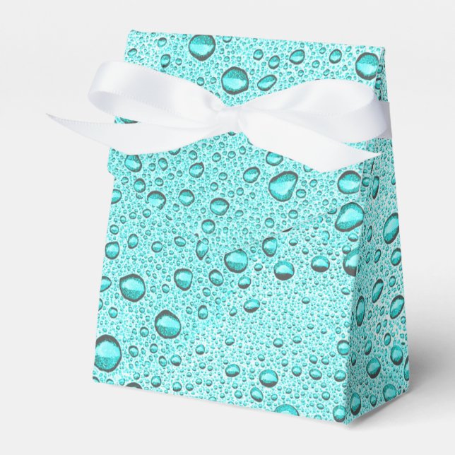 Caja Para Regalos Gotas acuáticas (Front Side)