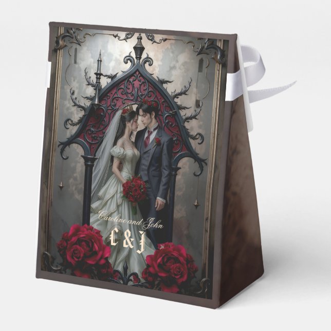 Caja Para Regalos Gothic Eternal Love  (Reverso)