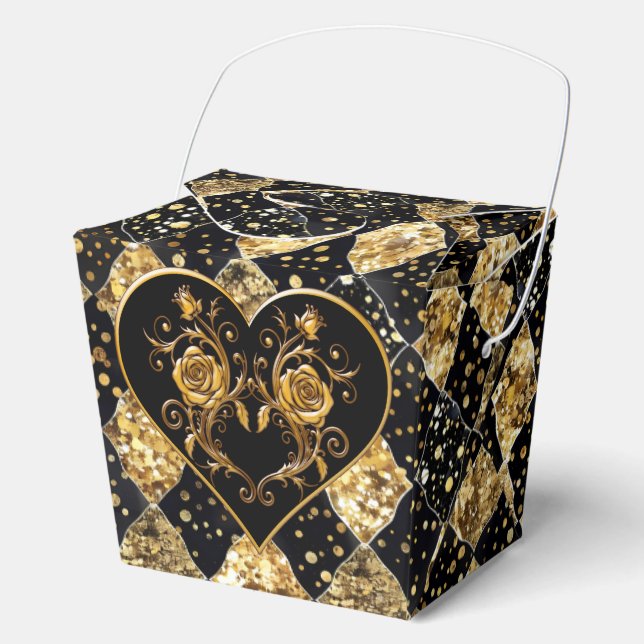 Caja Para Regalos Gótico original y elegante (Anverso)