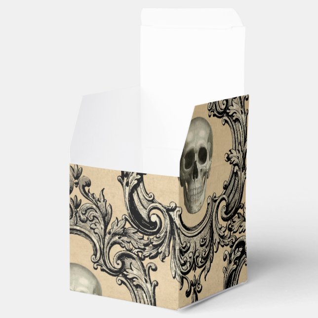 Caja Para Regalos Gótico Skeleton Gothic (Abierto)
