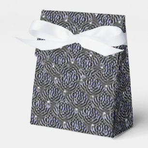 Caja Para Regalos Gotitas de lluvia en metal