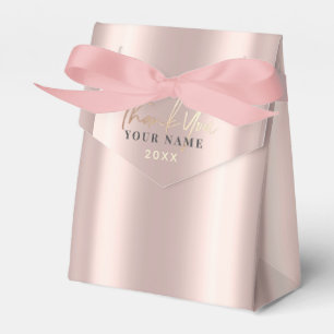 Caja Para Regalos Gracias 16.ª Rosa de novias Moda de manchas rosada