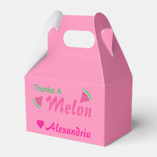 Caja Para Regalos Gracias A Melon Watermelon