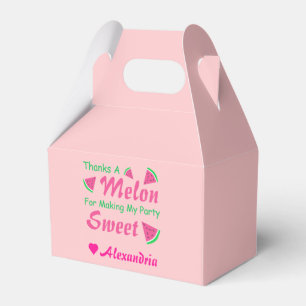 Caja Para Regalos Gracias A Melon Watermelon