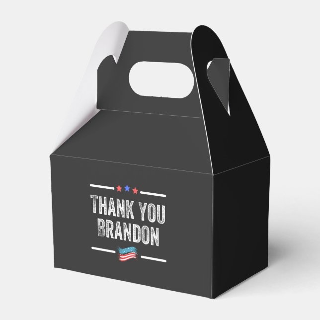 Caja Para Regalos Gracias Brandon (Front Side)