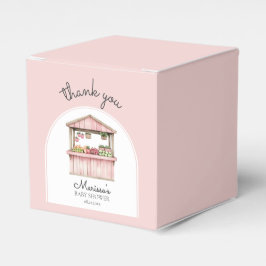 Caja Para Regalos Gracias Campesinos Rosa Comercian Beber Ducha
