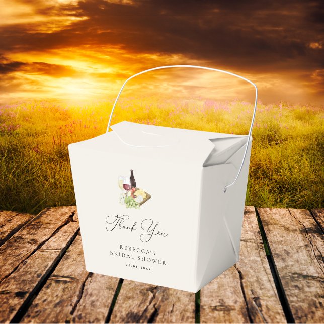 Caja Para Regalos Gracias Charcuterie Wine & Cheese Bridal Shower (Subido por el creador)