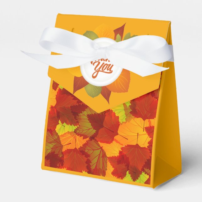 Caja Para Regalos Gracias Favor Box (Front Side)