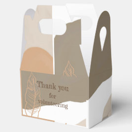 Caja Para Regalos Gracias por el voluntariado Voluntariado Apreciado