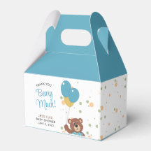 Gracias Por Temer Mucho Cubo De Oso Azul Niño