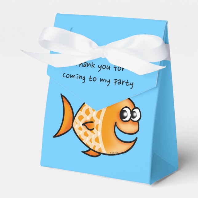 Caja Para Regalos Gracias por venir a mi fiesta de cumpleaños (Front Side)