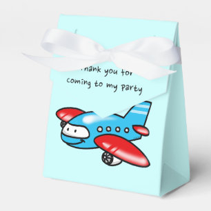 Caja Para Regalos Gracias por venir a mi fiesta (el aeroplano)