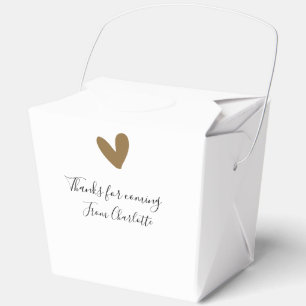 Caja Para Regalos gracias por venir agregar nombre mensaje de texto