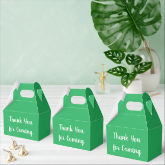 Caja Para Regalos Gracias por venir cuadro de favor