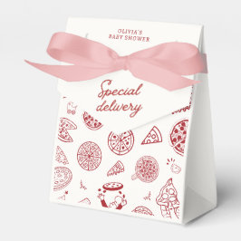 Caja Para Regalos Graciosa pizza de parto especial para bebé