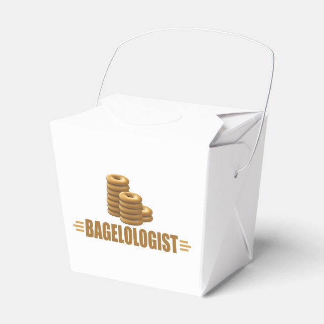 Caja Para Regalos Gracioso Bagels (Front Side)