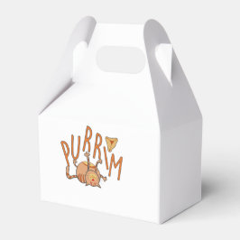 Caja Para Regalos Gracioso Gato Purim. פ ו ר י ם מ ש