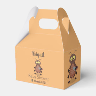 Caja Para Regalos Gracioso personaje de caricatura de cucarachas