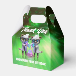 Caja Para Regalos Graciosos científicos de gatos mal pensados Cumple