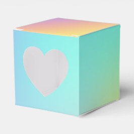 Caja Para Regalos Gradiente Pastel de forma libre