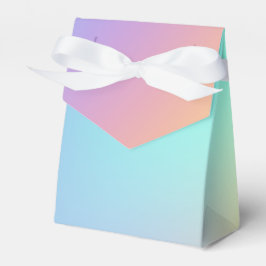 Caja Para Regalos Gradiente Pastel de forma libre