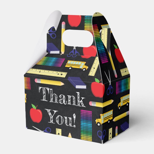 Caja Para Regalos Graduación de Graduación del Cuadro de Estudios Do (Front Side)