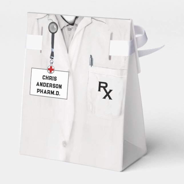 Caja Para Regalos Graduación de la Facultad de Farmacia (Reverso)