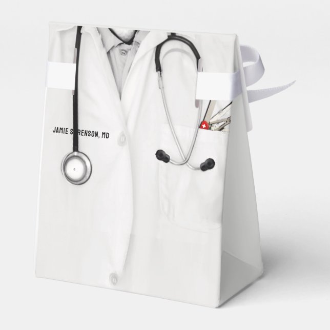 Caja Para Regalos Graduación de la Facultad de Medicina (Reverso)