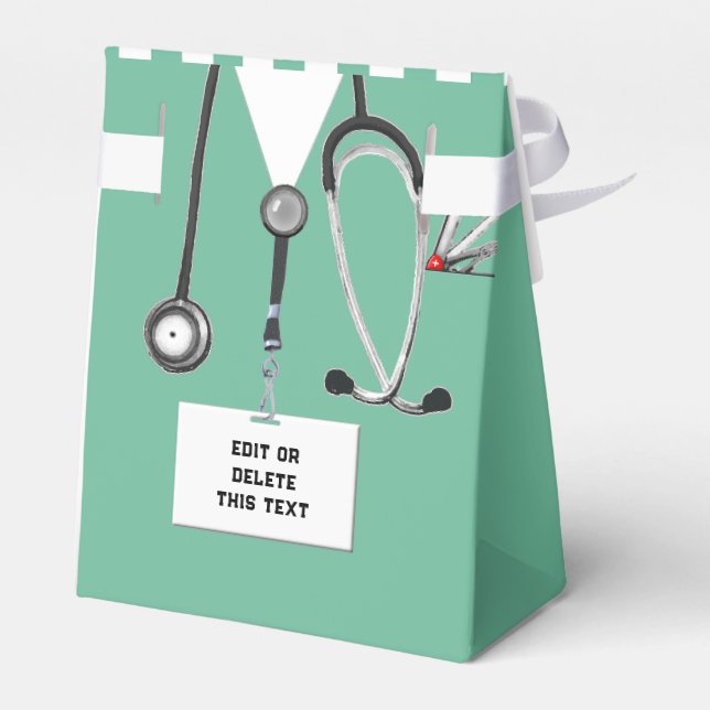 Caja Para Regalos Graduación de la Facultad de Medicina (Reverso)