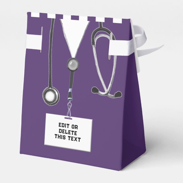 Caja Para Regalos Graduación de la Facultad de Medicina (Reverso)