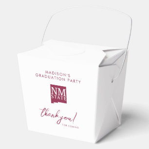 Caja Para Regalos Graduación de la Universidad Estatal de Nuevo Méxi