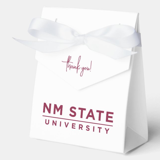Caja Para Regalos Graduación de la Universidad Estatal de Nuevo Méxi (Anverso)