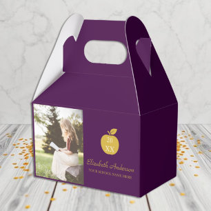 Caja Para Regalos Graduación de Profesor Apple