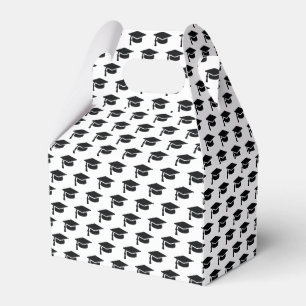 Caja Para Regalos Graduación del tapón de rosca negro