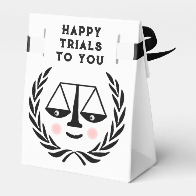 Caja Para Regalos Graduación en Facultad de Derecho (Reverso)