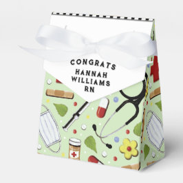 Caja Para Regalos Graduación en la escuela de enfermería