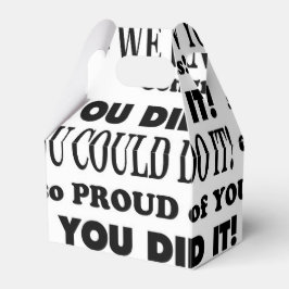 Caja Para Regalos Graduación Favor Box