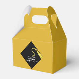 Caja Para Regalos Graduación Gold 2025