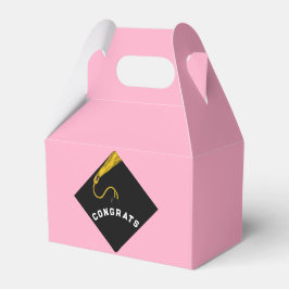 Caja Para Regalos Graduación rosa