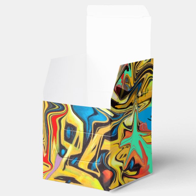 Caja Para Regalos Graffiti (Abierto)