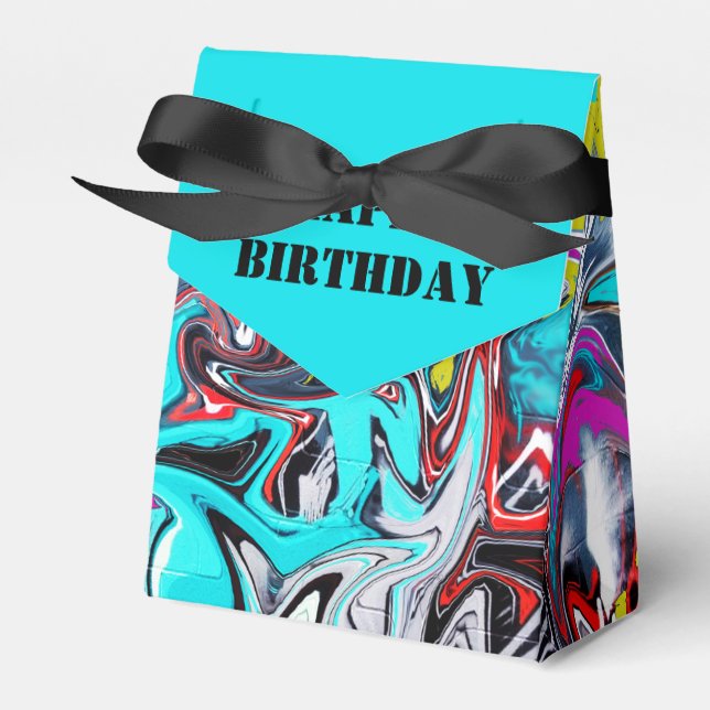 Caja Para Regalos Graffiti (Front Side)