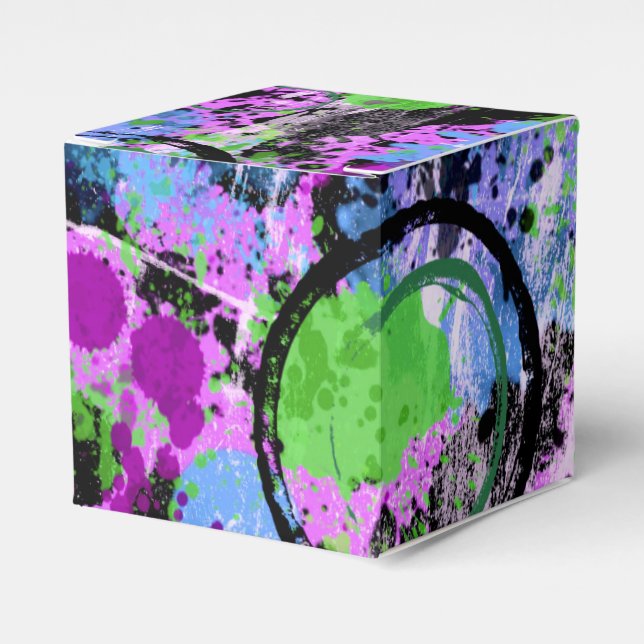 Caja Para Regalos Graffiti Smoothie (Costado Anverso)